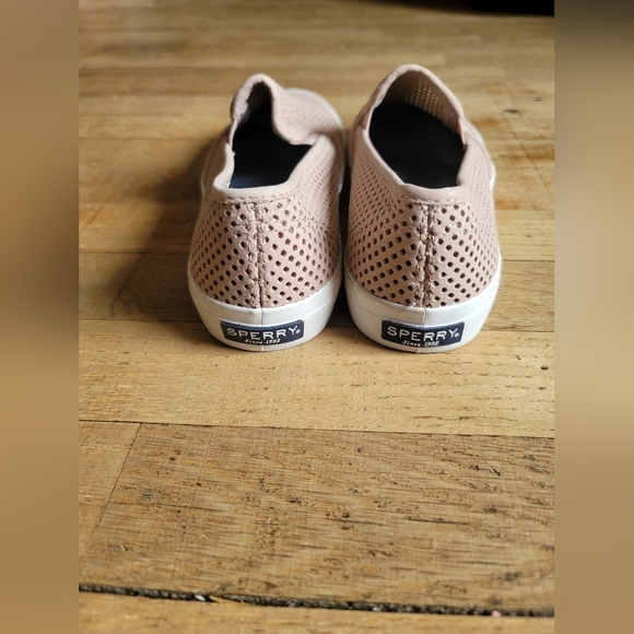Sperry Seaside Womens Slip-ons in Blush - Picture 5 of 9